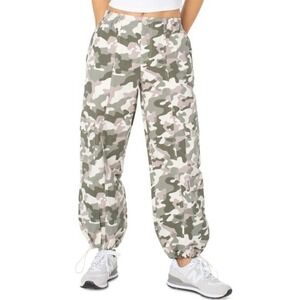 Celebrity Pink NWT Camo Cream Beige Cargo Pants Large Army Casual Street‎